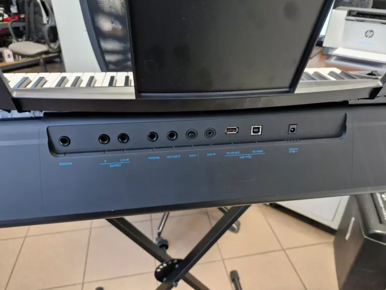 YAMAHA PSR-E473 KEYBOARD DO NAUKI + STOJAK ORGANY KLAWISZE GWAR