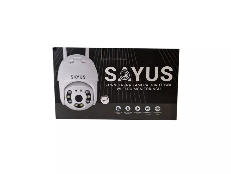 KAMERA ZEWNĘTRZNA OBROTOWA 3MP IP WIFI 4XZOOM 3MPX US-1403 SAYUS