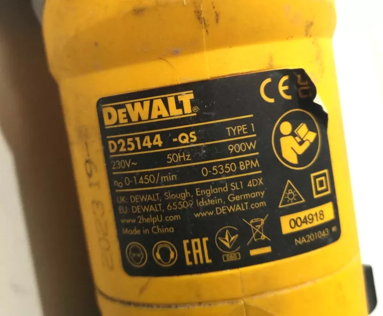 MŁOTOWIERTARKA DEWALT D25144-QS