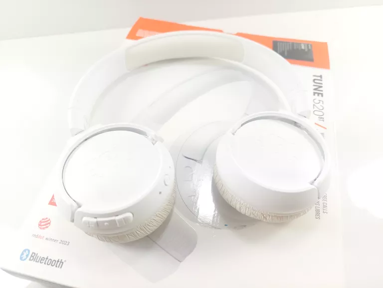 SŁUCHAWKI JBL TUNE 520BT BIAŁE GWARANCJA