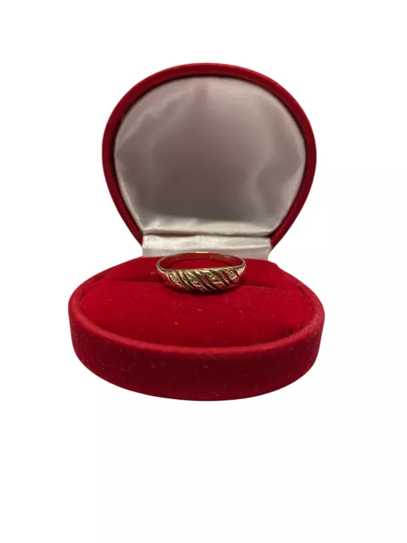 ZŁOTY PIERŚCIONEK PR.585 W.1,35G R.17