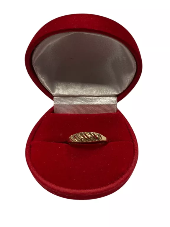 ZŁOTY PIERŚCIONEK PR.585 W.1,35G R.17