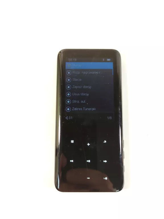 DOTYKOWY ODTWARZACZ MP3 2.4 CALI EKRAN MANSSO V2 8GB