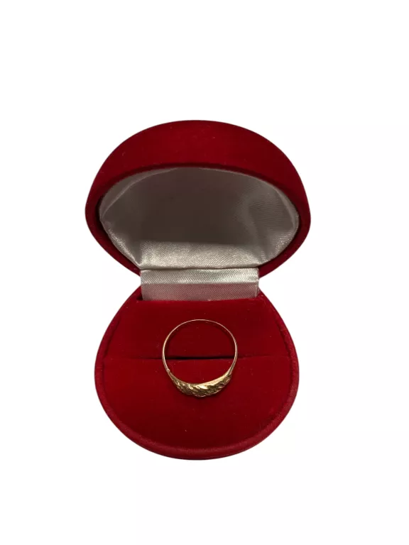 ZŁOTY PIERŚCIONEK PR.585 W.1,35G R.17