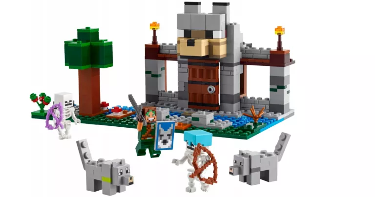 LEGO MINECRAFT WILCZA TWIERDZA 21261