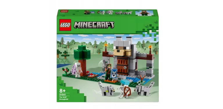 LEGO MINECRAFT WILCZA TWIERDZA 21261