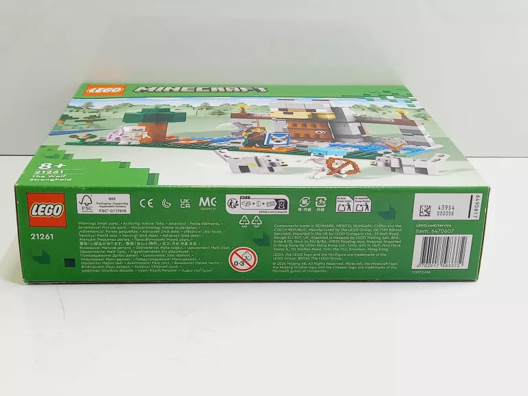 LEGO MINECRAFT WILCZA TWIERDZA 21261