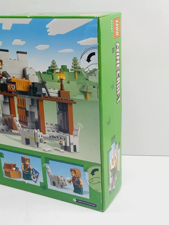 LEGO MINECRAFT WILCZA TWIERDZA 21261