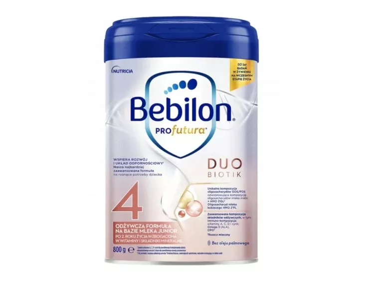 MLEKO BEBILON PROFUTURA DUOBIOTIK 4, PO 2. ROKU ŻYCIA 800 G