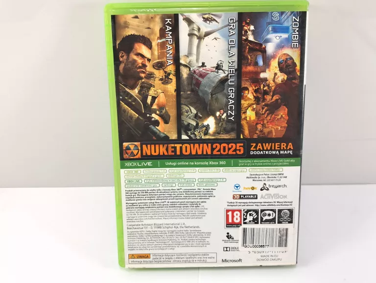 GRA XBOX 360 CALL OF DUTY BLACK OPS 2