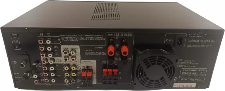 TECHNICS WZMACNIACZ AMPLITUNER SA-AX730 DOBRY STAN