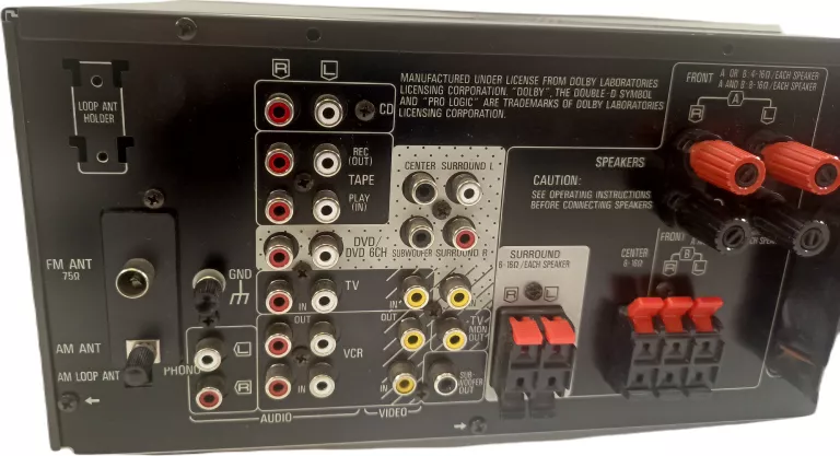 TECHNICS WZMACNIACZ AMPLITUNER SA-AX730 DOBRY STAN