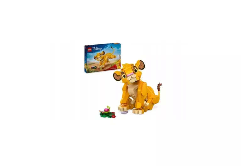 KLOCKI LEGO DISNEY 43243 KRÓL LEW SIMBA