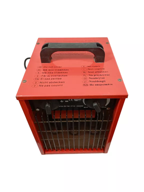 ELEKTRYCZNA NAGRZEWNICA POWIETRZA IEQUATION IFH01-20 2000W