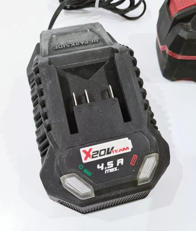 PARKSIDE ZESTAW AKUMULATOR 20V 4AH X2 SZYBKA ŁADOWARKA
