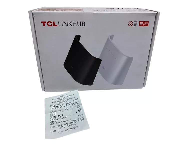 ROUTER TCL LINKHUB HH132VM / GWARANCJA DO 11/2026 / PLOMBA