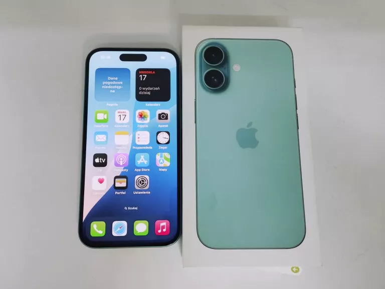 TELEFON IPHONE 16 KOMPLET OPIS!