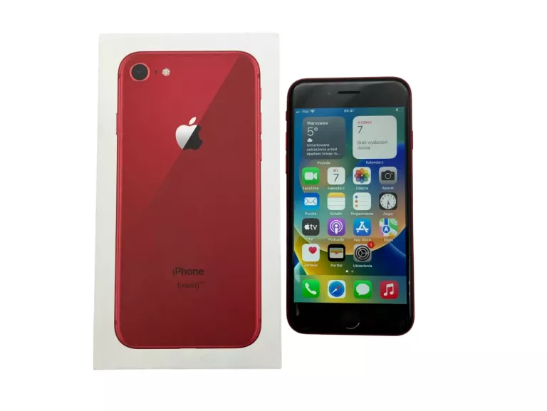 TELEFON APPLE IPHONE 8 64GB 4.7" 1960MAH RED 86% BAT.