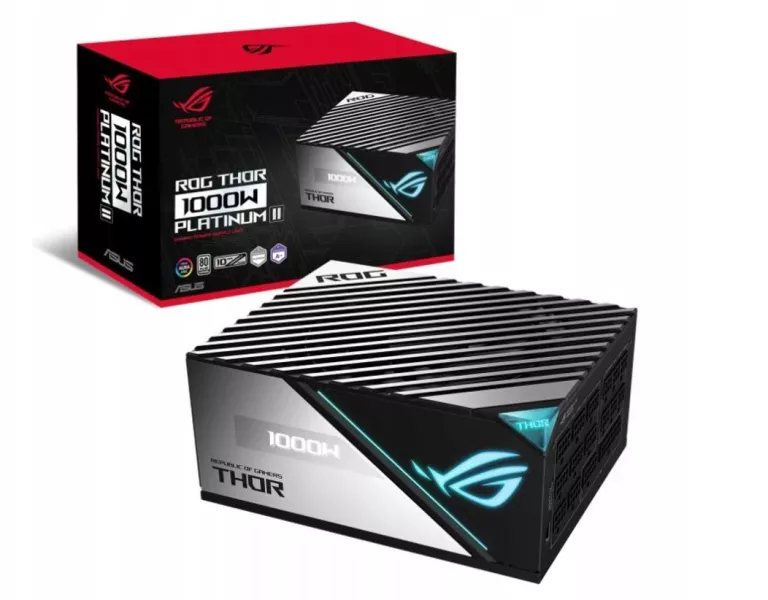 ASUS ROG THOR 1000P2-GAMING MODUŁ ZASILACZY 1000 W 20+4 PIN ATX CZARNY, SR