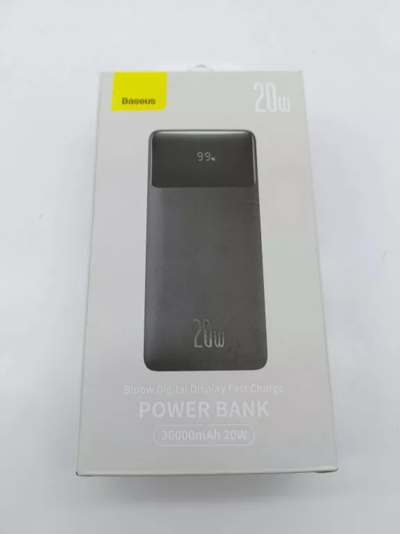 POWERBANK BASEUS 30000MAH 20W PD 3X USB USB-C