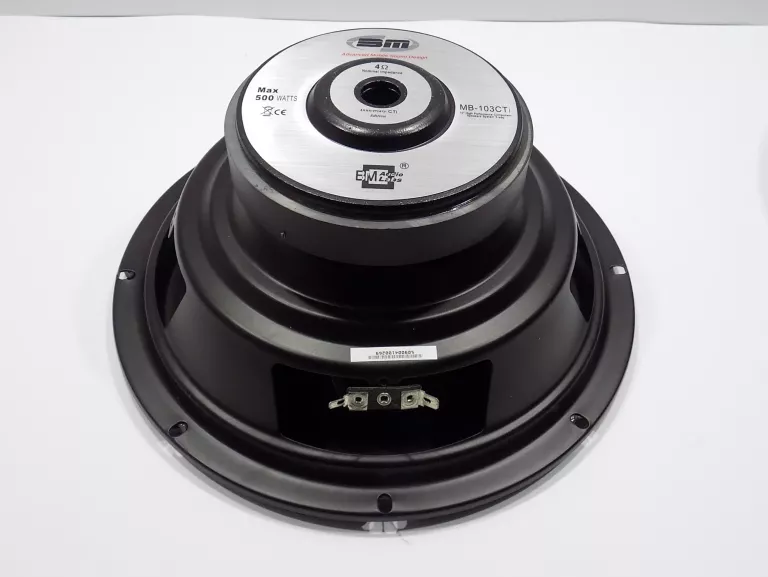 GŁOŚNIKI WOOFERY BOSCHMANN MB103CTI 500W 25CM ZESTAW
