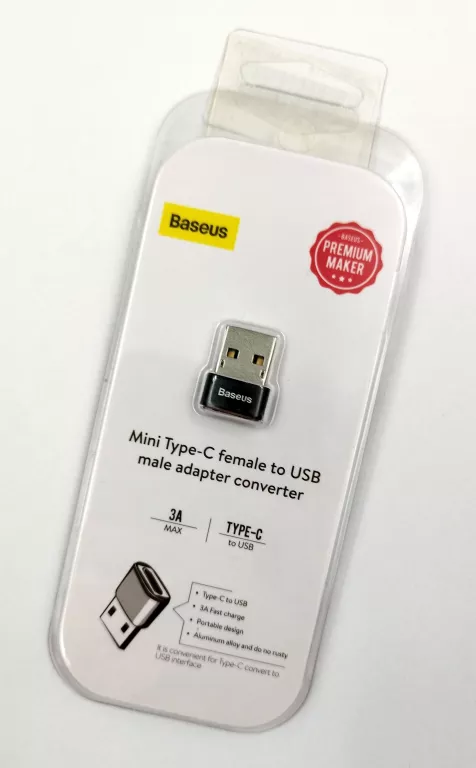 ADAPTER BASEUS USB-C-USB