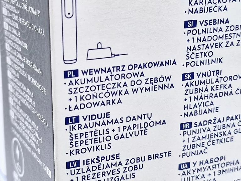 ORAL-B IO 3 BLACK SZCZOTECZKA ELEKTRYCZNA