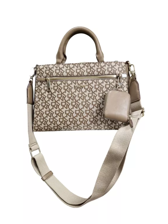 TOREBKA DKNY BRĄZ MADDY SATCHEL