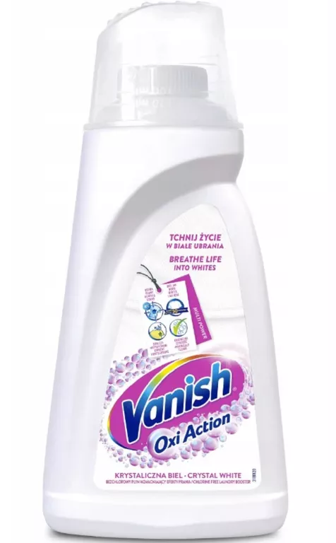 VANISH OXI ACTION ODPLAMIACZ W ŻELU DO BIAŁYCH 1L