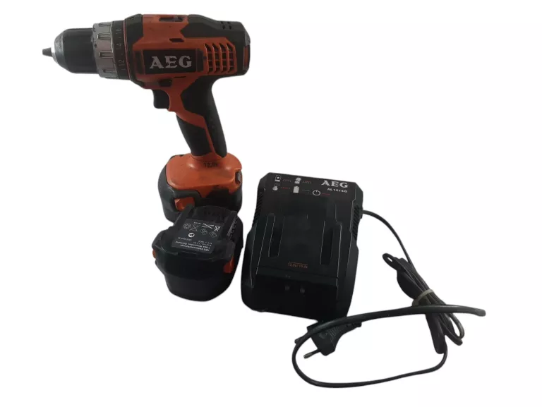 WKRĘTARKA AEG BS12G + ŁADOWARKA +AKU
