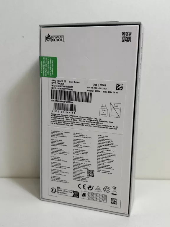 SMARTFON OPPO RENO 12 5G 12GB/256GB FABRYCZNY WARTO/OKAZJA