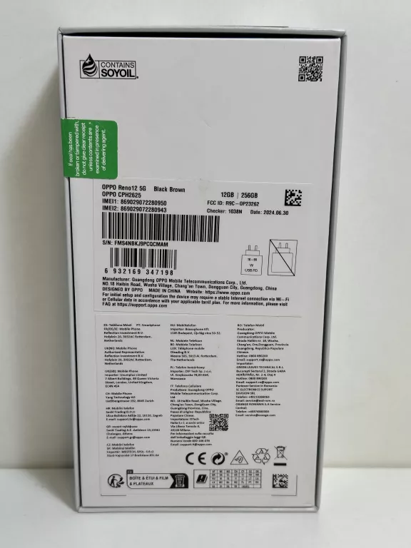 SMARTFON OPPO RENO 12 5G 12GB/256GB FABRYCZNY WARTO/OKAZJA