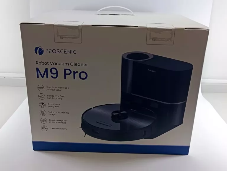 ROBOT SPRZĄTAJĄCY PROSCENIC M9 PRO CZARNY