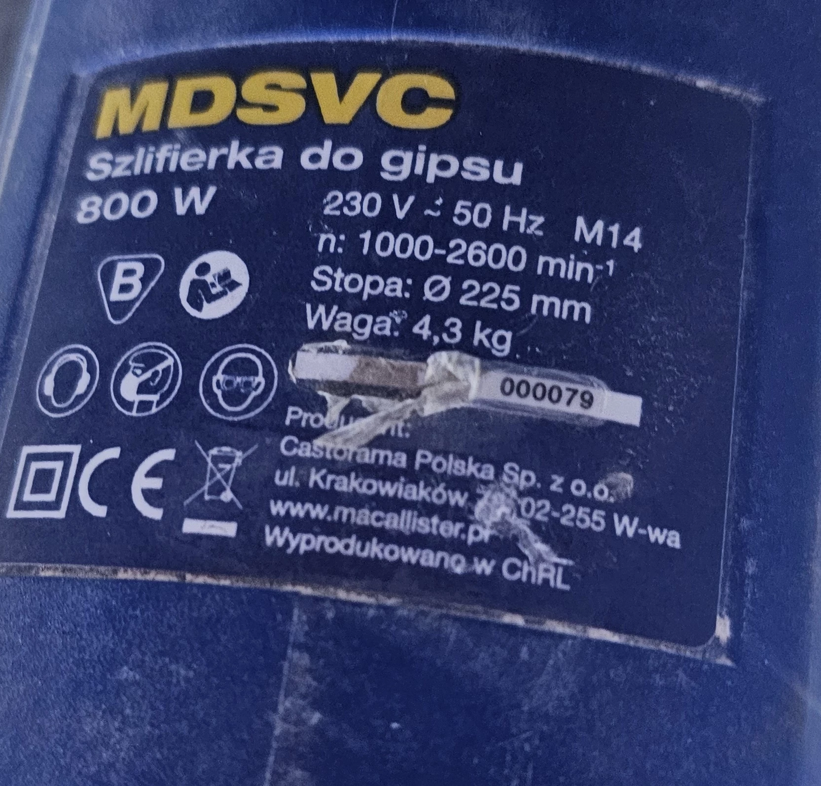 macallister-szlifierka-do-gipsu-mdsvc-800w-stan-11323-2