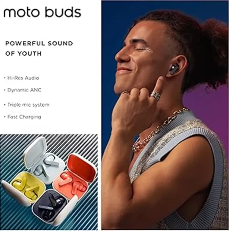 SŁUCHAWKI MOTOROLA MOTO BUDS XT2443-1