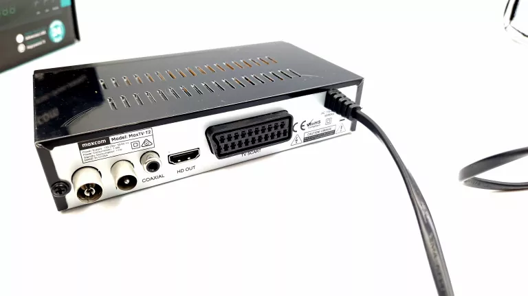 DEKODER MAXCOM MAXTV-T2 KOMPLET