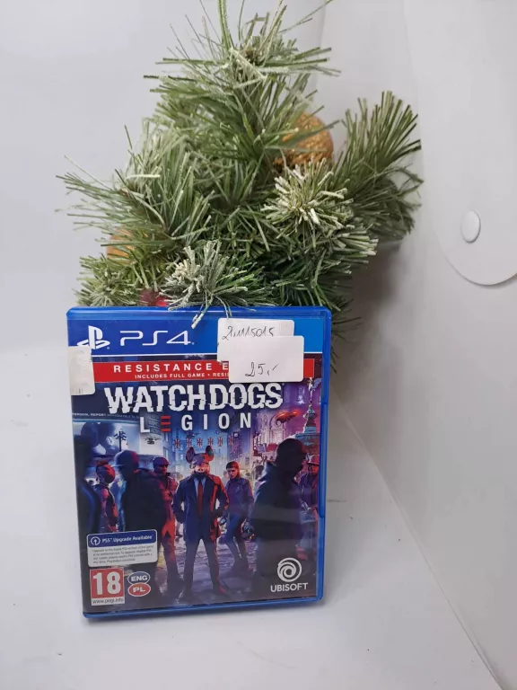 GRA PS4 WATCH DOGS LEGION RESISTANCE EDITION [18] ANG