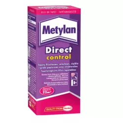KLEJ DO TAPET FIZELINOWYCH WINYLOWYCH CIĘŻKICH METYLAN DIRECT CONTROL 200G