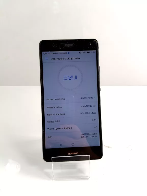 TELEFON SMARTFON HUAWEI P9 LITE 2/16GB #OPIS