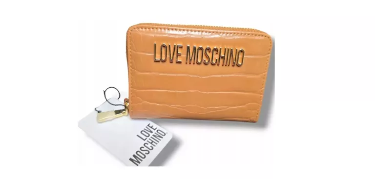 PORTFEL LOVE MOSCHINO JC5627PP1FLF0201 Z METKĄ