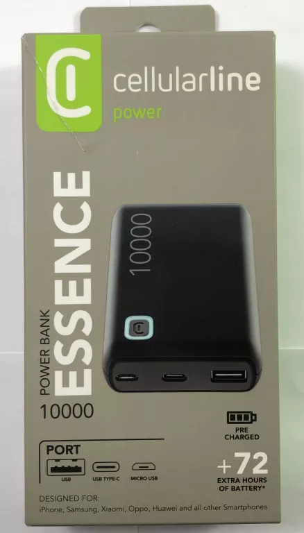 POWERBANK CELLULARLINE POWER ESSENCE 10000