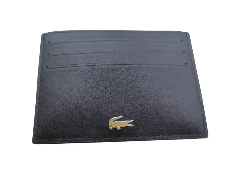 ZESTAW UPOMINKOWY M BILLFOLD COIN BOX LACOSTE NH2505FG CZARNY