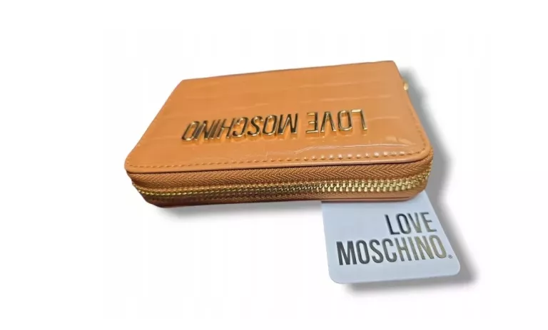 PORTFEL LOVE MOSCHINO JC5627PP1FLF0201 Z METKĄ