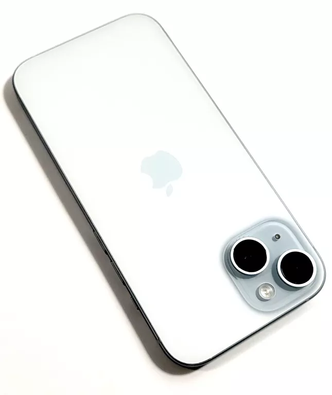 SMARTFON APPLE IPHONE 15 128 GB 5G BLUE BATERIA 87% WOLNA DYSTRYBUCJA