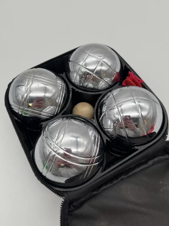 ZESTAW DO GRY BULE PETANQUE BOULE 4 KULE