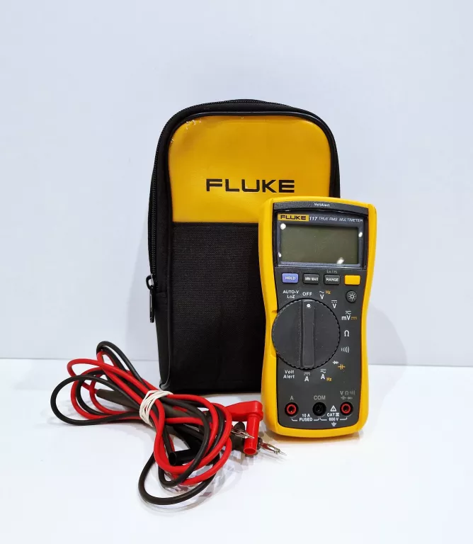 MIERNIK UNIWERSALNY FLUKE 117 MULTIMETR CYFROWY ETUI