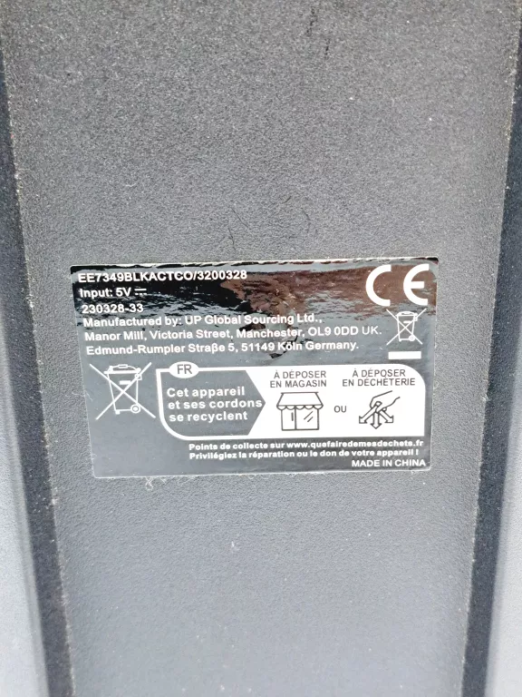 GŁOŚNIK BLUETOOTH SOLOGIC EE7349BL
