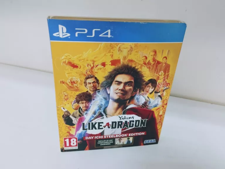 GRA NA PS4 YAKUZA LIKE A DRAGON