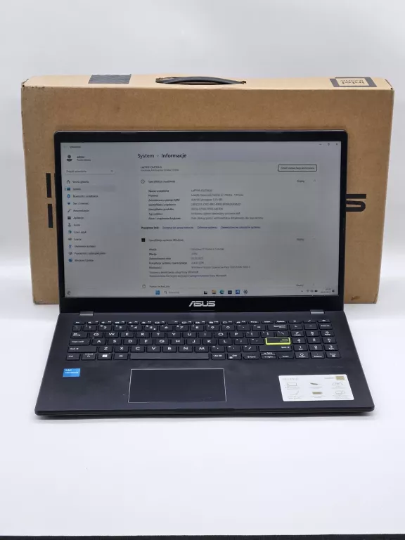 LAPTOP ASUS E510K CELERON N4500 4/128GB SSD W11