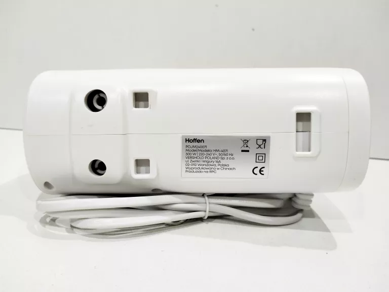 MIKSER RĘCZNY HOFFEN HM-4071 300 W BIAŁY